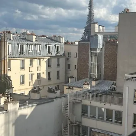Champs Elysees Vue Sur Tour Eiffel * Párizs