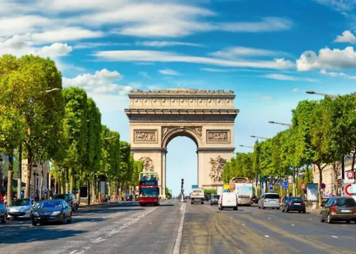 Apartman Champs Elysees Vue Sur Tour Eiffel *